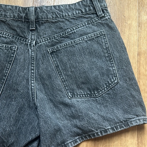 GAP Faded Black 100% Cotton Denim Skort - Picture 7 of 7